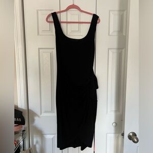 Express Black Midi Dress, size L